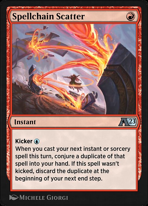 Spellchain Scatter Alchemy Dominaria